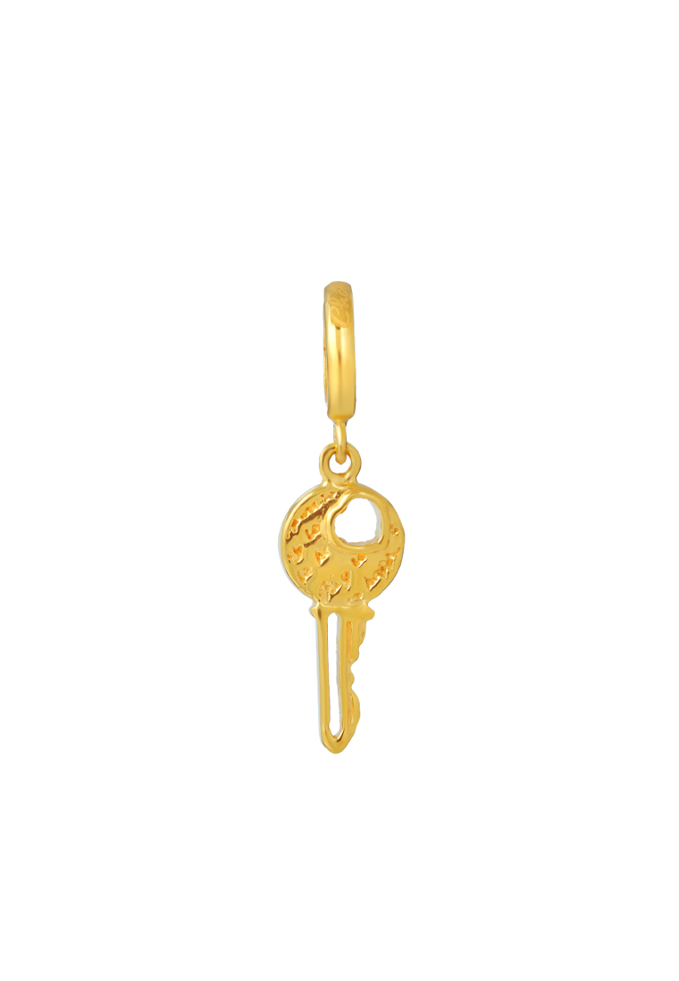 TOMEI Chomel Collection Key Charm, Yellow Gold 916
