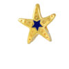TOMEI Chomel Collection Starfish Charm, Yellow Gold 916