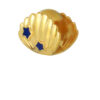 TOMEI Chomel Collection Shell Charm, Yellow Gold 916
