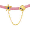 TOMEI Chomel Collection Shell & Starfish Charm, Yellow Gold 916