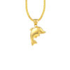 TOMEI Lusso Italia Dolphin Pendant, Yellow Gold 916