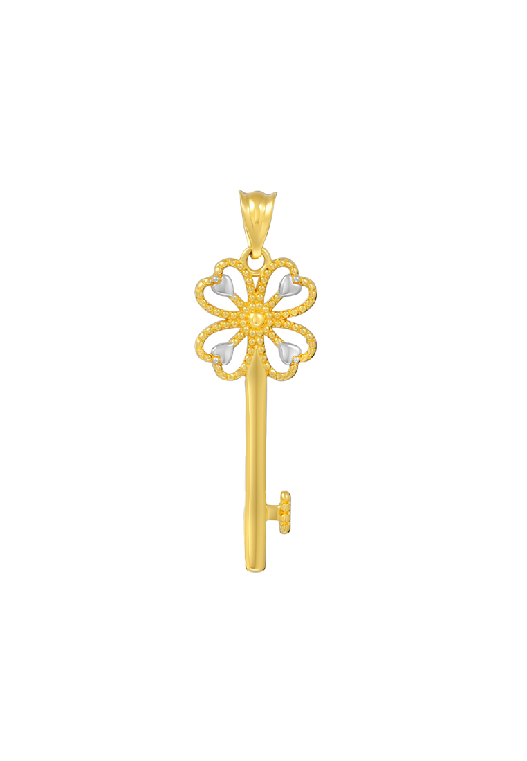 TOMEI Lusso Italia Key Pendant, Yellow Gold 916