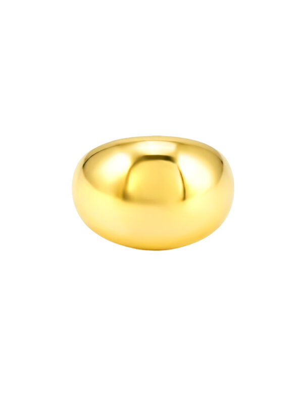 TOMEI Lusso Italia Key Ring, Yellow Gold 916