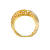 TOMEI Lusso Italia Ring, Yellow Gold 916