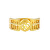 TOMEI Abacus Ring, Yellow Gold 916