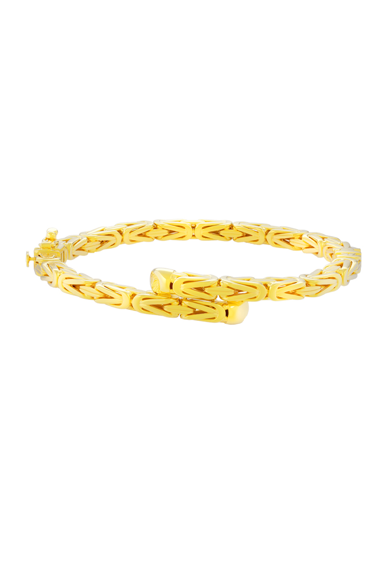 TOMEI Lusso Italia Bangle, Yellow Gold 916