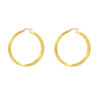 TOMEI Lusso Italia Big Loop Earrings, Yellow Gold 916
