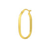 TOMEI Lusso Italia Loop Earrings, Yellow Gold 916