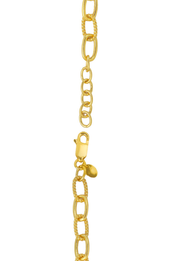 TOMEI Heart Bracelet, Yellow Gold 916