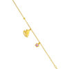TOMEI Unicorn Bracelet, Yellow Gold 999