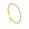 ssmy-zone-1785229493-1100x762px_6Oct_0058_LB4005-2C.jpg TOMEI Dual-Tone Bead Bangle, Yellow Gold 916