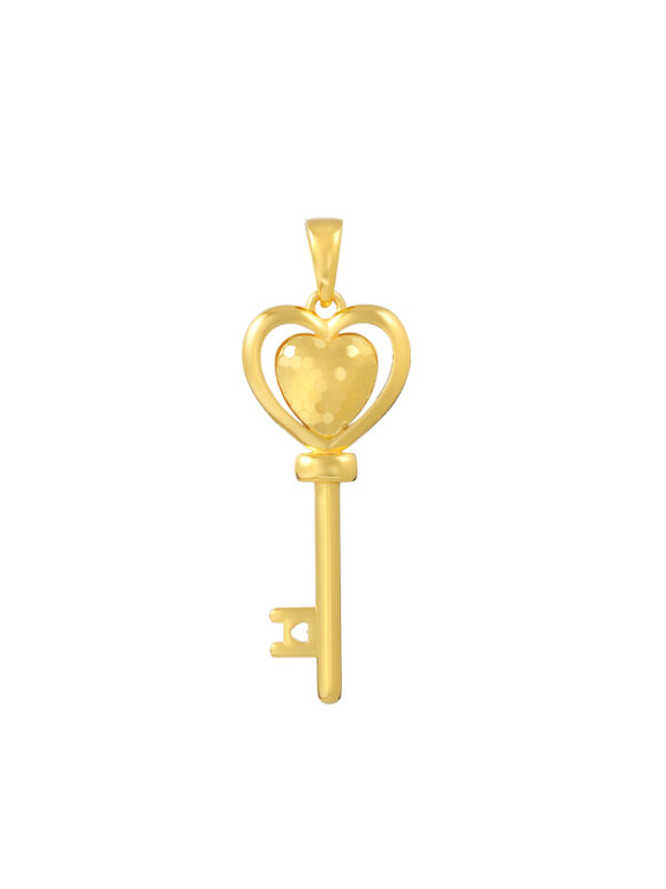 TOMEI Lusso Italia Key Pendant, Yellow Gold 916