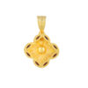 TOMEI Clover Pendant, Yellow Gold 916