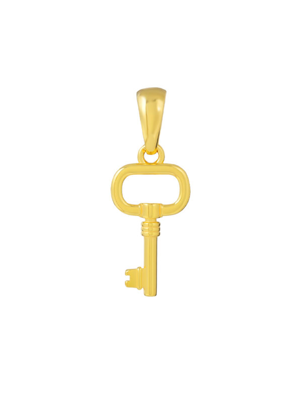 TOMEI Lusso Italia Key Pendant, Yellow Gold 916