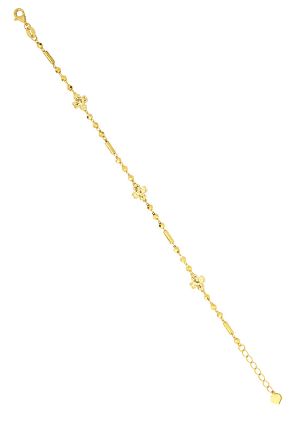 TOMEI Clover Bracelet, Yellow Gold 916