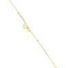 TOMEI Heart Bracelet, Yellow Gold 916