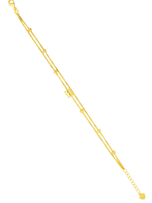 TOMEI Tube Bracelet, Yellow Gold 916