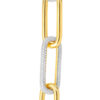 TOMEI Diamond Cut Collection Link Bracelet, Yellow Gold 916