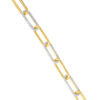 TOMEI Diamond Cut Collection Link Bracelet, Yellow Gold 916