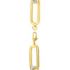 TOMEI Diamond Cut Collection Link Bracelet, Yellow Gold 916