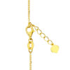 TOMEI Flower Necklace, Yellow Gold 916