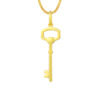 TOMEI Key Pendant, Yellow Gold 916