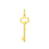 TOMEI Key Pendant, Yellow Gold 916