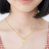 TOMEI Key Pendant, Yellow Gold 916