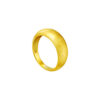TOMEI Matte Ring, Yellow Gold 916