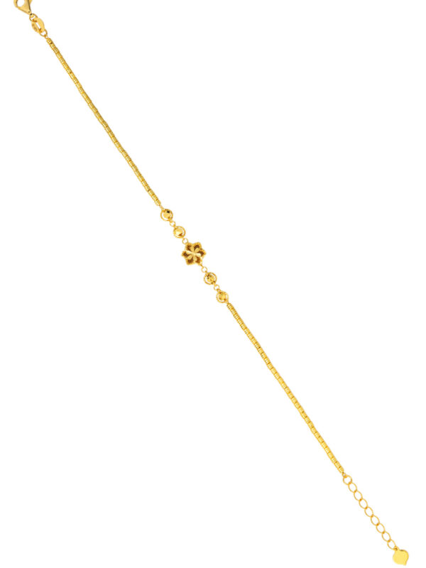 TOMEI Flower Bracelet, Yellow Gold 916