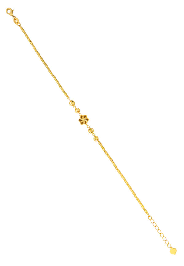 TOMEI Flower Bracelet, Yellow Gold 916