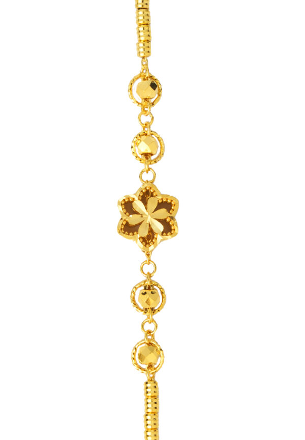 TOMEI Flower Bracelet, Yellow Gold 916