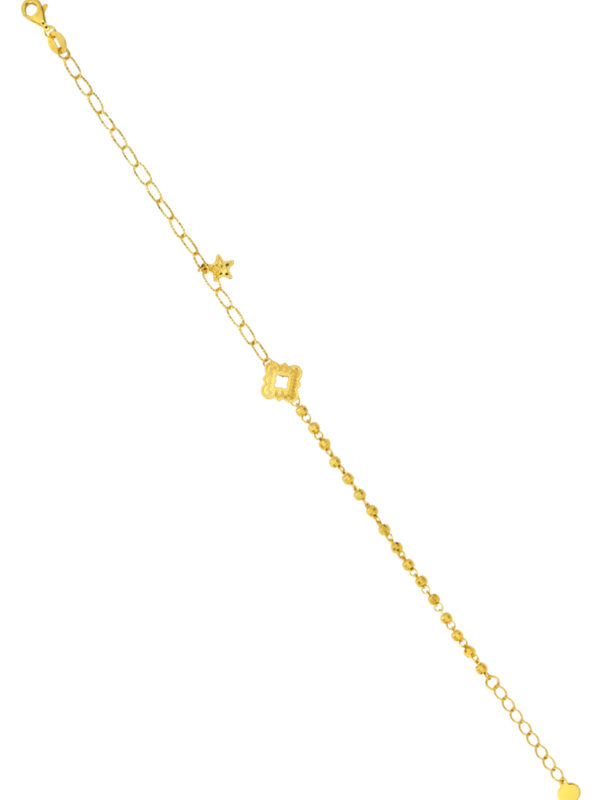TOMEI Star Bracelet, Yellow Gold 916