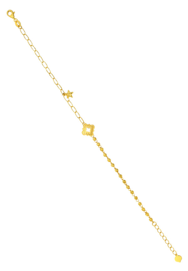 TOMEI Star Bracelet, Yellow Gold 916