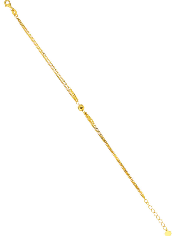 TOMEI Bead Bracelet, Yellow Gold 916