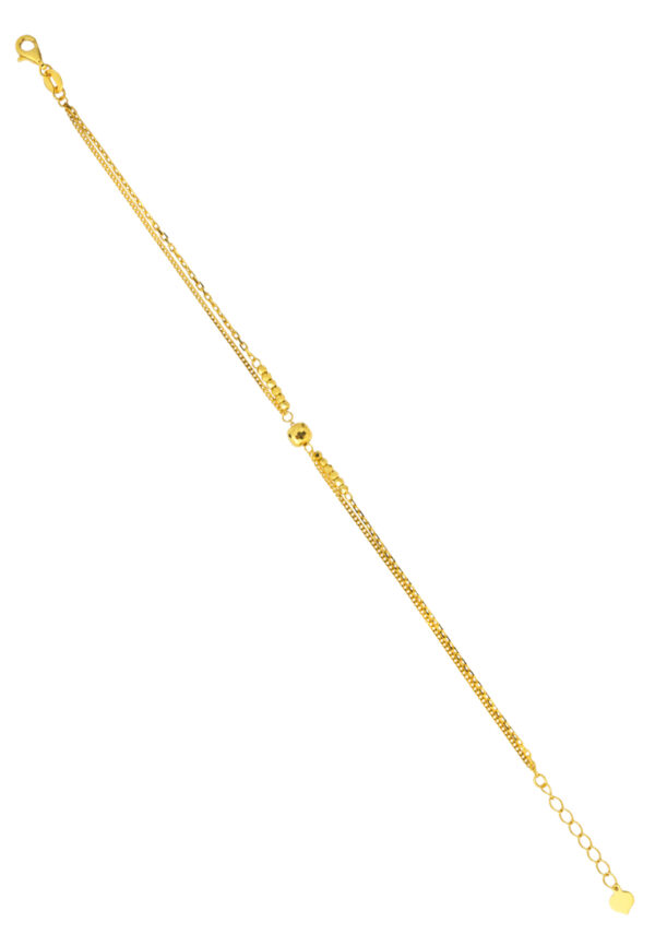 TOMEI Bead Bracelet, Yellow Gold 916
