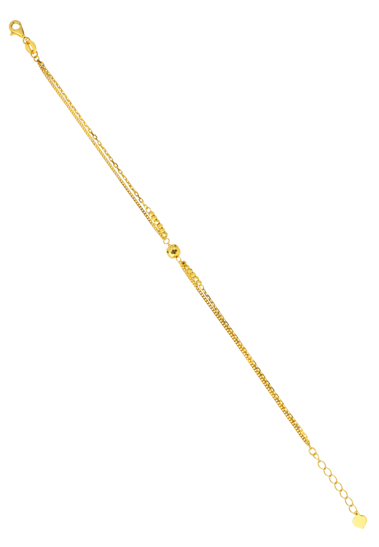 TOMEI Bead Bracelet, Yellow Gold 916