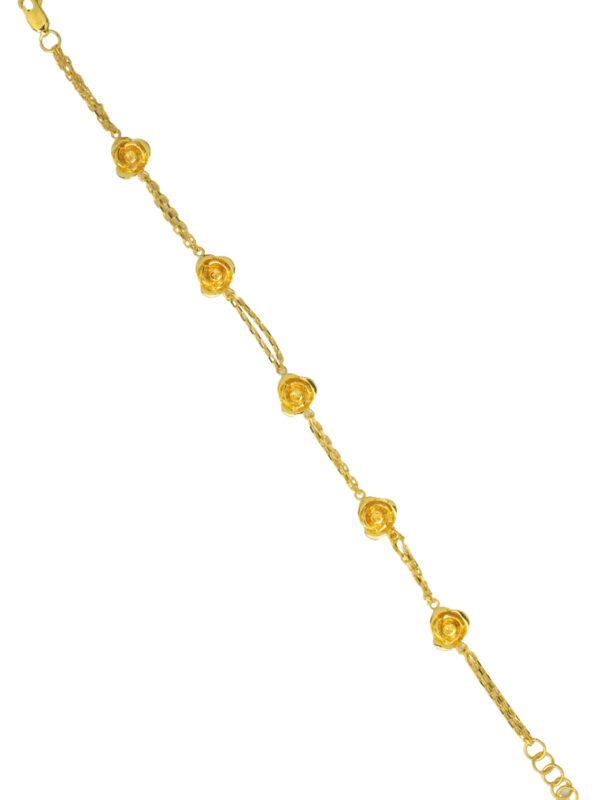 TOMEI Rose Bracelet, Yellow Gold 916