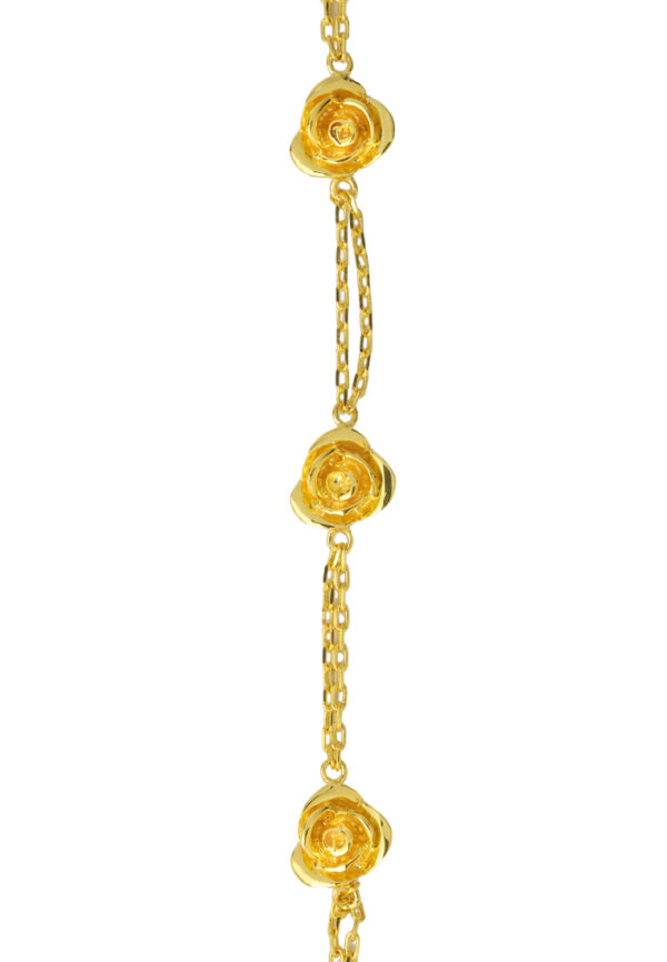 TOMEI Rose Bracelet, Yellow Gold 916
