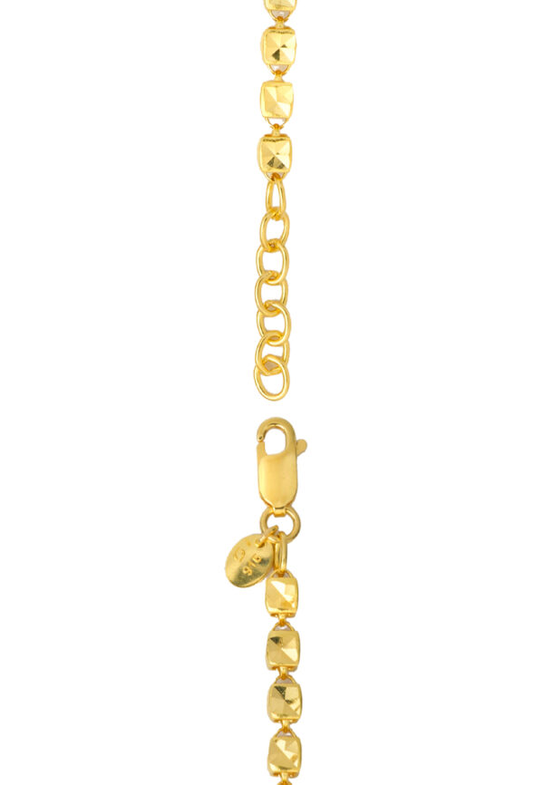TOMEI Cube Bracelet, Yellow Gold 916