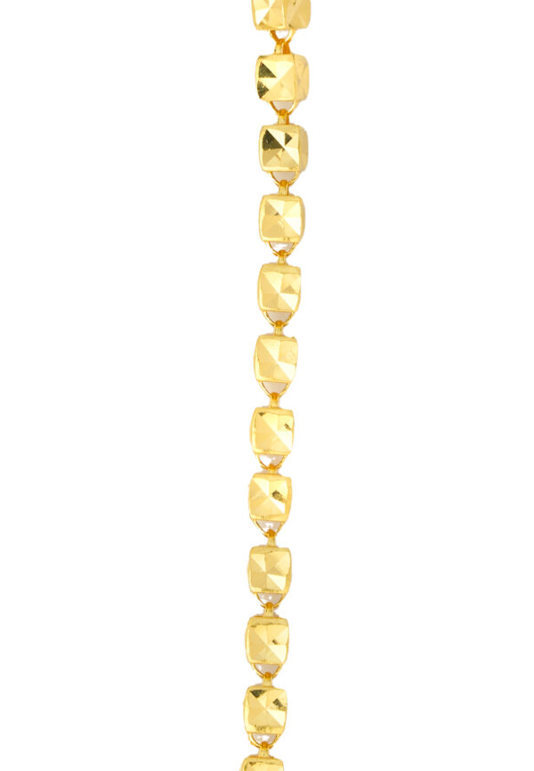 TOMEI Cube Bracelet, Yellow Gold 916