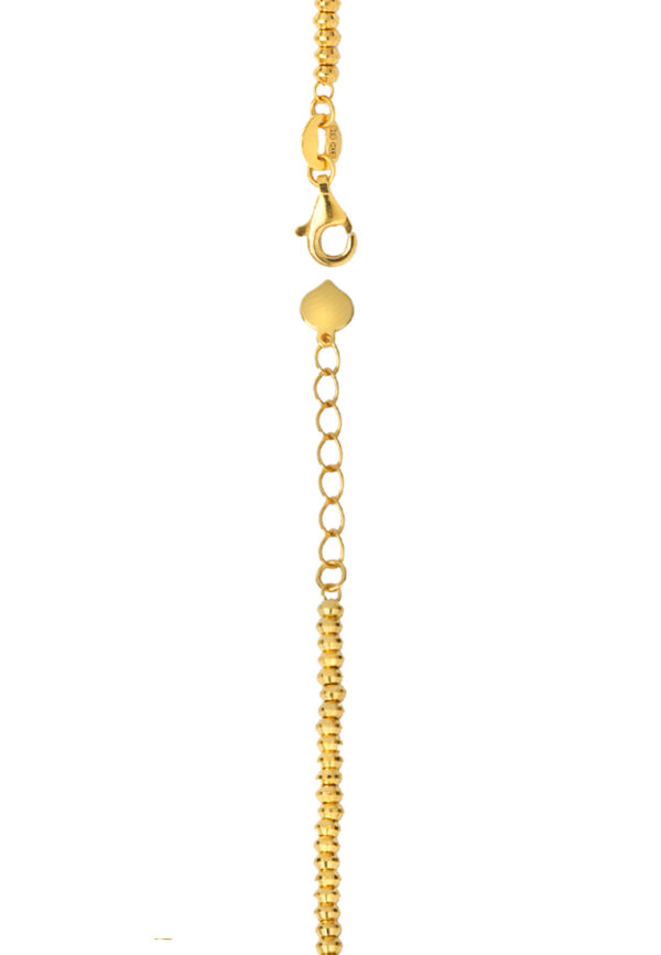 TOMEI Heart Bracelet, Yellow Gold 916