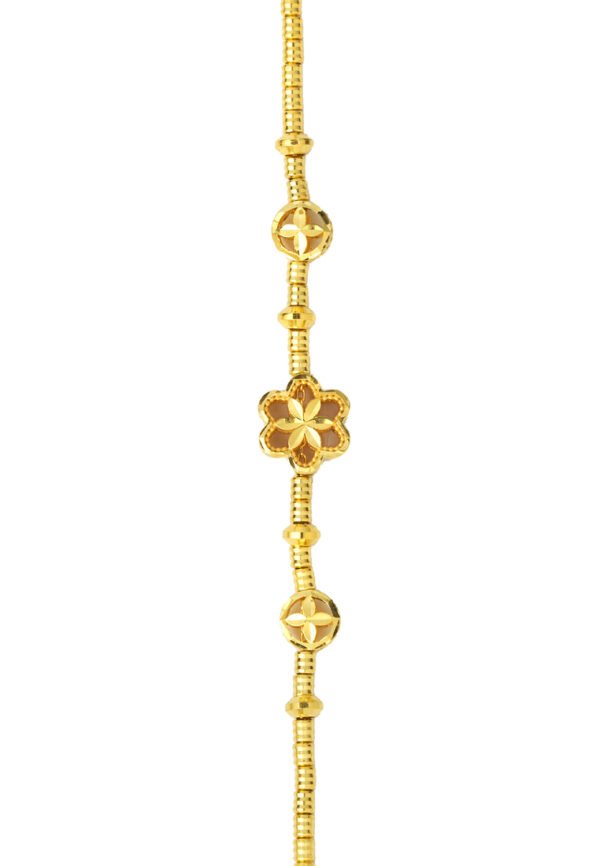 TOMEI Flower Bracelet, Yellow Gold 916