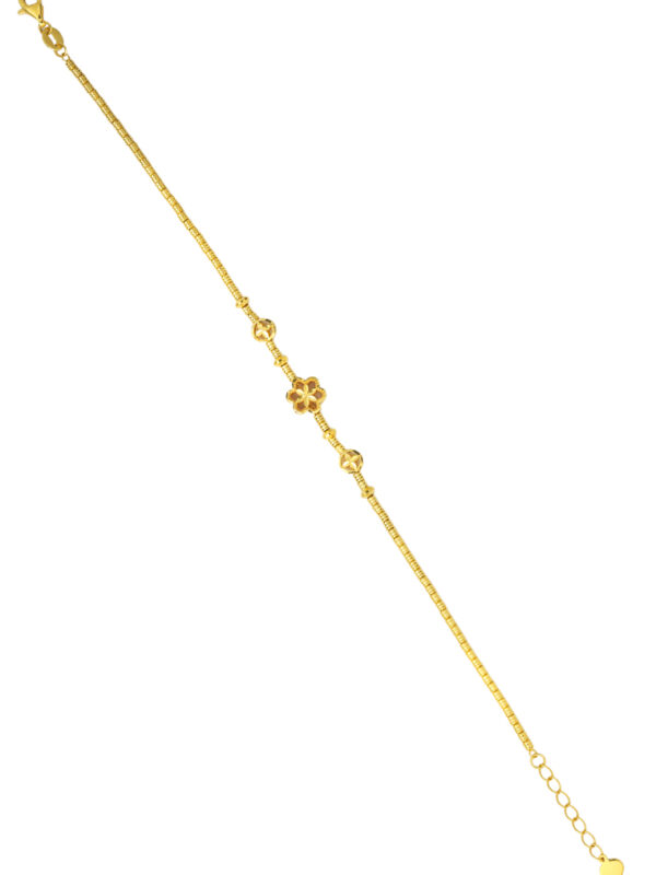 TOMEI Flower Bracelet, Yellow Gold 916