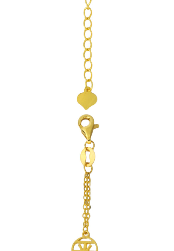 TOMEI Bracelet of Happiness, Yellow Gold 916