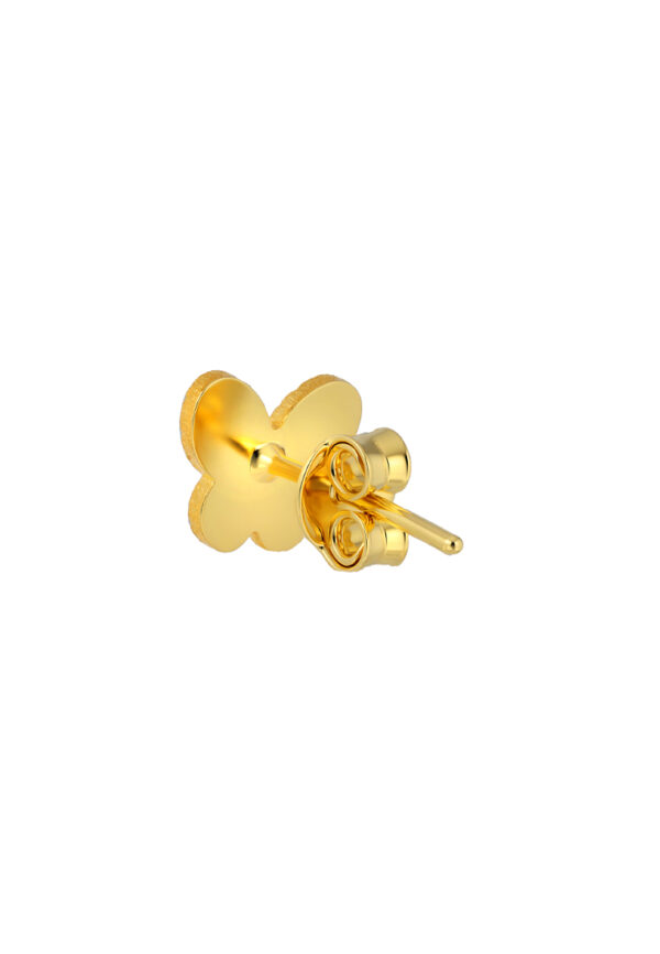 TOMEI Butterfly Earrings, Yellow Gold 916