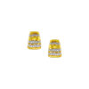 TOMEI Diamond Cut Collection Earrings, Yellow Gold 916