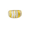 762_0004_DSC00328_2 TOMEI Diamond Cut Collection Ring, Yellow Gold 916