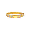 TOMEI Diamond Cut Collection Bangle, Yellow Gold 916