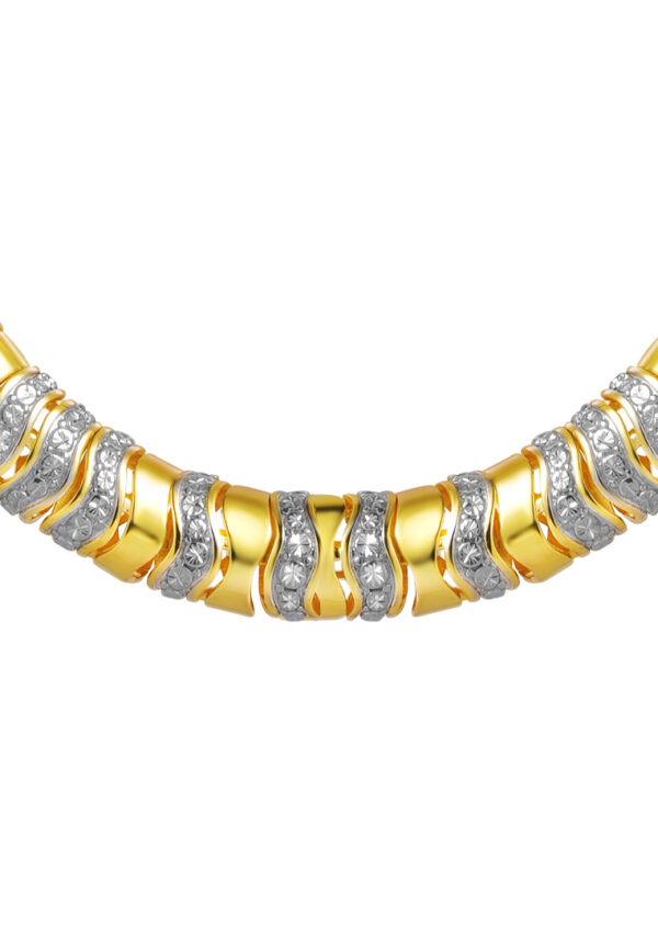 762_0015_DSC00288_3 TOMEI Diamond Cut Collection Necklace, Yellow Gold 916